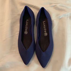 Rothy’s navy points 10.5